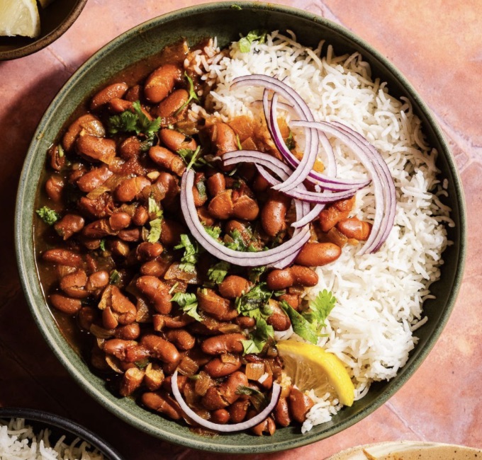 Indian-Spiced Kidney Bean Bowl 🌱