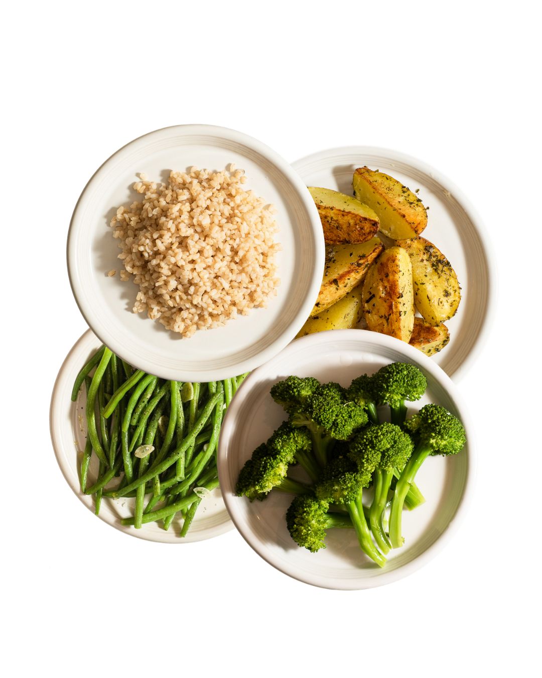 Choose Your Four — Build your own plate from any four chef-prepared seasonal sides. Nutrition and ingredients will populate once you've made your selections.