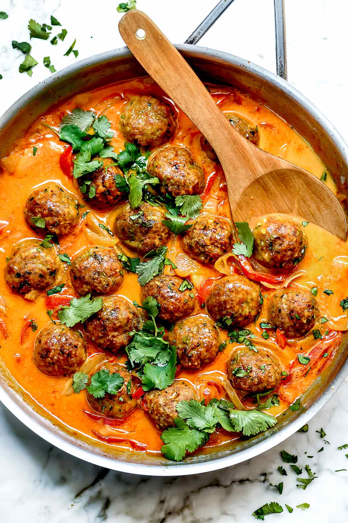 Protein Only: Thai Turkey Meatballs In Coconut Red Curry Sauce +1