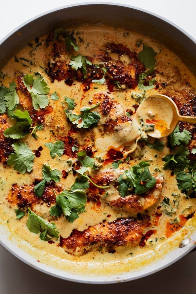 Coconut Red Curry Shredded Chicken Breast (Mild)