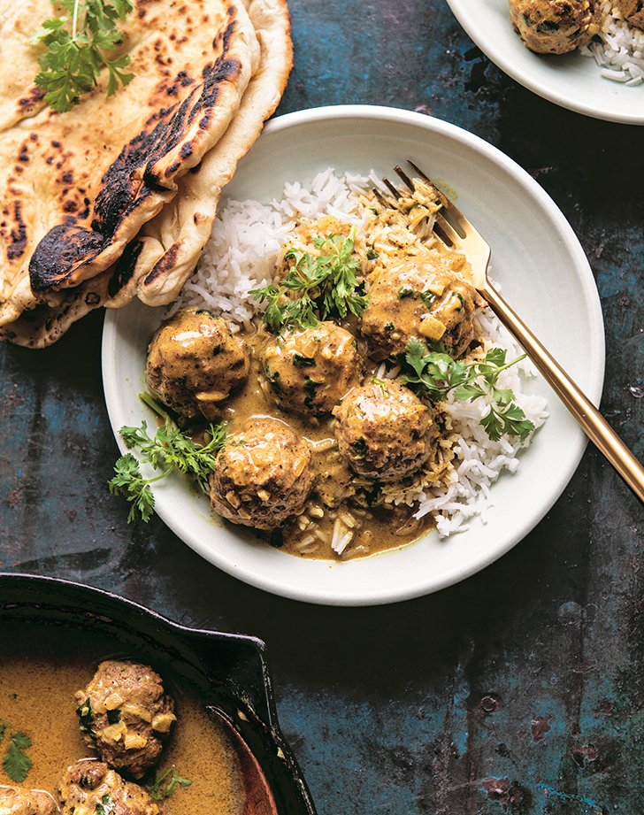 Coconut Pork Meatballs