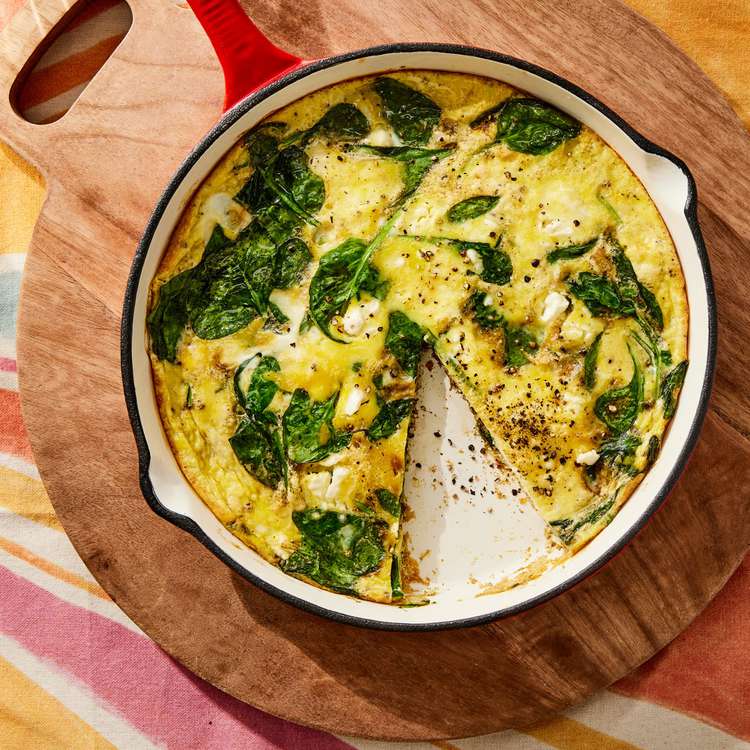 Spinach & Feta Frittata