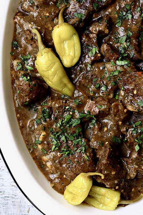 Italian Pepperoncini Shredded Beef 🌶️